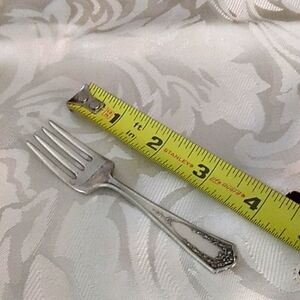 Antique 1921 Baby Fork/Child's Fork, excellent condition, Bride Silver Plate